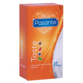 Pasante Flavored condoms x12