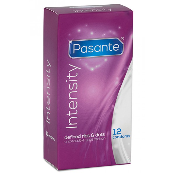 Preservativos texturizados Intensity x 12