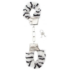 Handschellen Furry Zebra