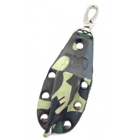 AROMA BOTTLE HOLDER SMALL MODEL - LEATHER -CAMO - THE RED