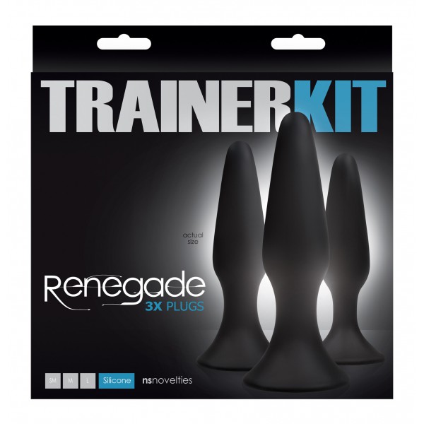 Kit de entrenamiento de 3 tapones de silicona Renegade