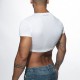 CROP AD T-shirt White