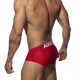 Red Mesh push up briefs