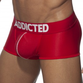 Boxer PUSH UP MESH Red