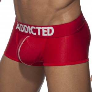 Addicted Boxer PUSH UP MESH Red