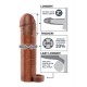 Perfect Extension penis sleeve 18 x 4.5cm brown