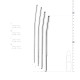 Pack of 4 urethral rods 4-7mm