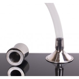 Kiotos Funnel with pierced plug Small 9.5 x 3.8 cm