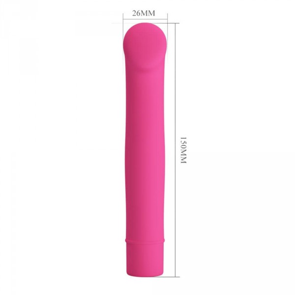 BOGEY vibrerende sextoy - 15 x 2,4 cm Fushia