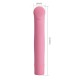 BOGEY sextoy vibrador - 15 x 2,4 cm Rosa pastel