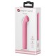 BOGEY sextoy vibratório - 15 x 2,4 cm Pastel rosa