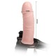 Consolador vibrador Strap-On Hollow 17 x 4,5 cm