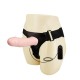 Consolador vibrador Strap-On Hollow 17 x 4,5 cm