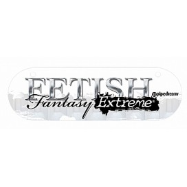 Cartello promozionale Fetish Fantasy Extreme - Bianco