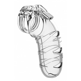 MANCAGE ManCage Chastity Cage Model 05 14 x 4.5 cm Clear