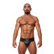 Mister B Leather Jockstrap Black