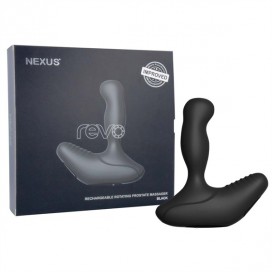 Prostata-Stimulator Nexus Revo Schwarz 10 x 3.4cm