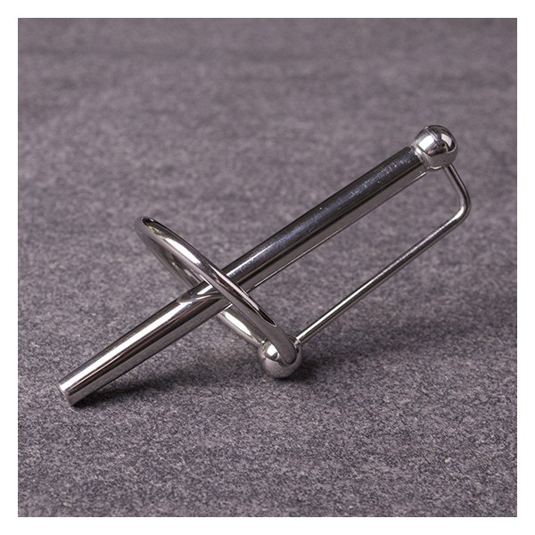 Urethral-Piercing-Stab mit Ring PRINCESS WAND 7,5cm x 6mm