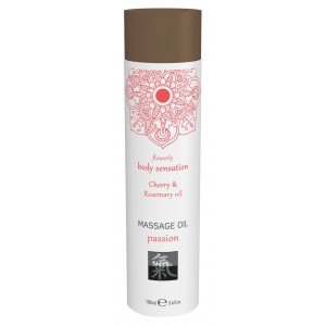 Shiatsu Massageöl Passion Kirsche & Rosmarin 100mL