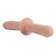 Dildo met zwaardhandvat 18 x 3,5cm