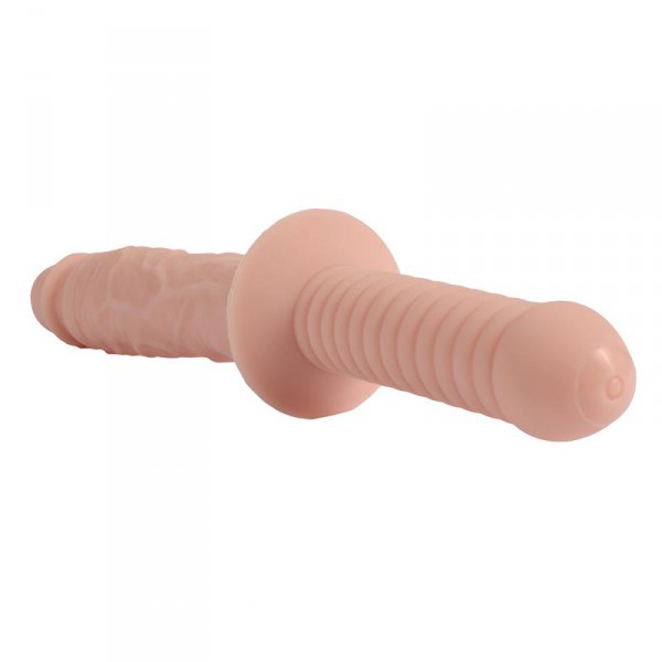 Dildo met zwaardhandvat 18 x 3,5cm