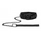 Luxury Black Collar and Lead