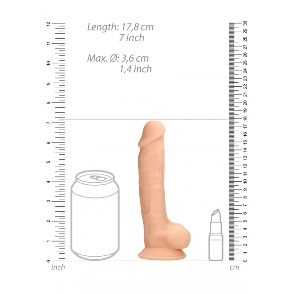 Realrock Realistischer Dildo 14 x 3.5 cm