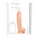 Dildo a ventosa Realrock 18 x 4,5 cm