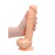 Realrock zuignap dildo 18 x 4,5 cm