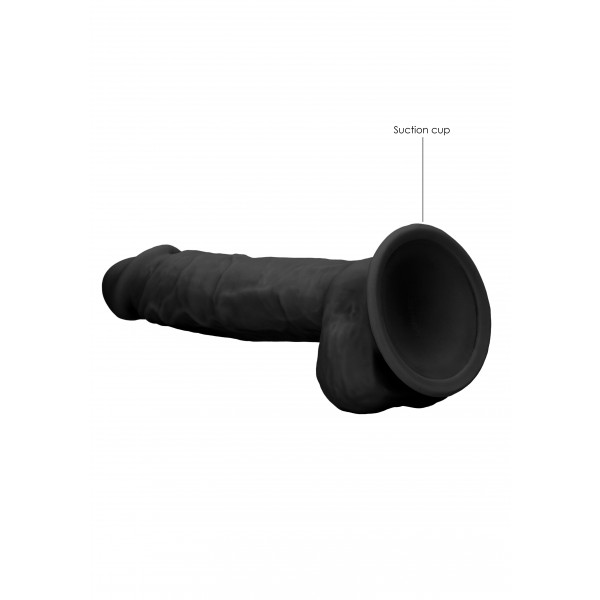 Silikon-Dildo Realrock Saugnapf 18 x 4,5 cm