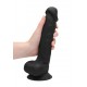 Silikon-Dildo realrock Saugnapf 18 x 4.5 cm