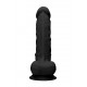 Dildo in silicone realrock ventosa 18 x 4,5 cm