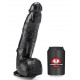 Dildo AXEL 22 x 6cm Black