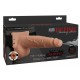 Dildo belt Strap-On Squirting 17 x 5 cm