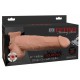 Strap-On Squirting Dildo 20 x 5,5 cm