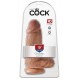 Gode CHUBBY King Cock 18 x 7.6 cm Beur