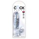 King Cock transparent dildo 13.5 x 3.5cm