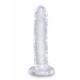 King Cock transparante dildo 16 x 3.7cm