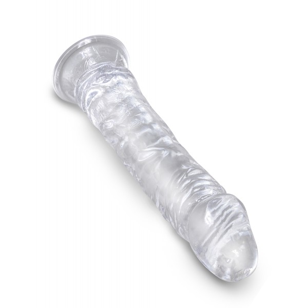 Dildo trasparente King Cock 20 x 4,5 cm