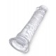 Consolador transparente King Cock 20 x 4,5cm