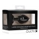 Plug Bijou Anal Silicone Heart Black 7 x 3.5 cm